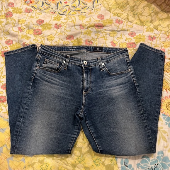 π HOST PICK! π AG Prima Crop Cigarette Crop Jeans, size 27 - Picture 4 of 8